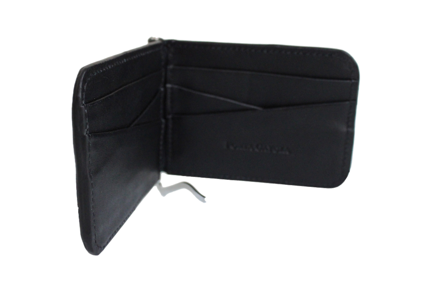 Cartera Slim Clip de Piel
