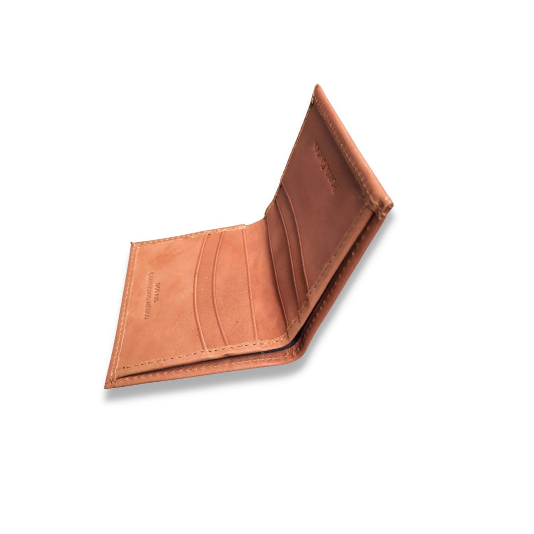 Cartera Bifold De Piel.