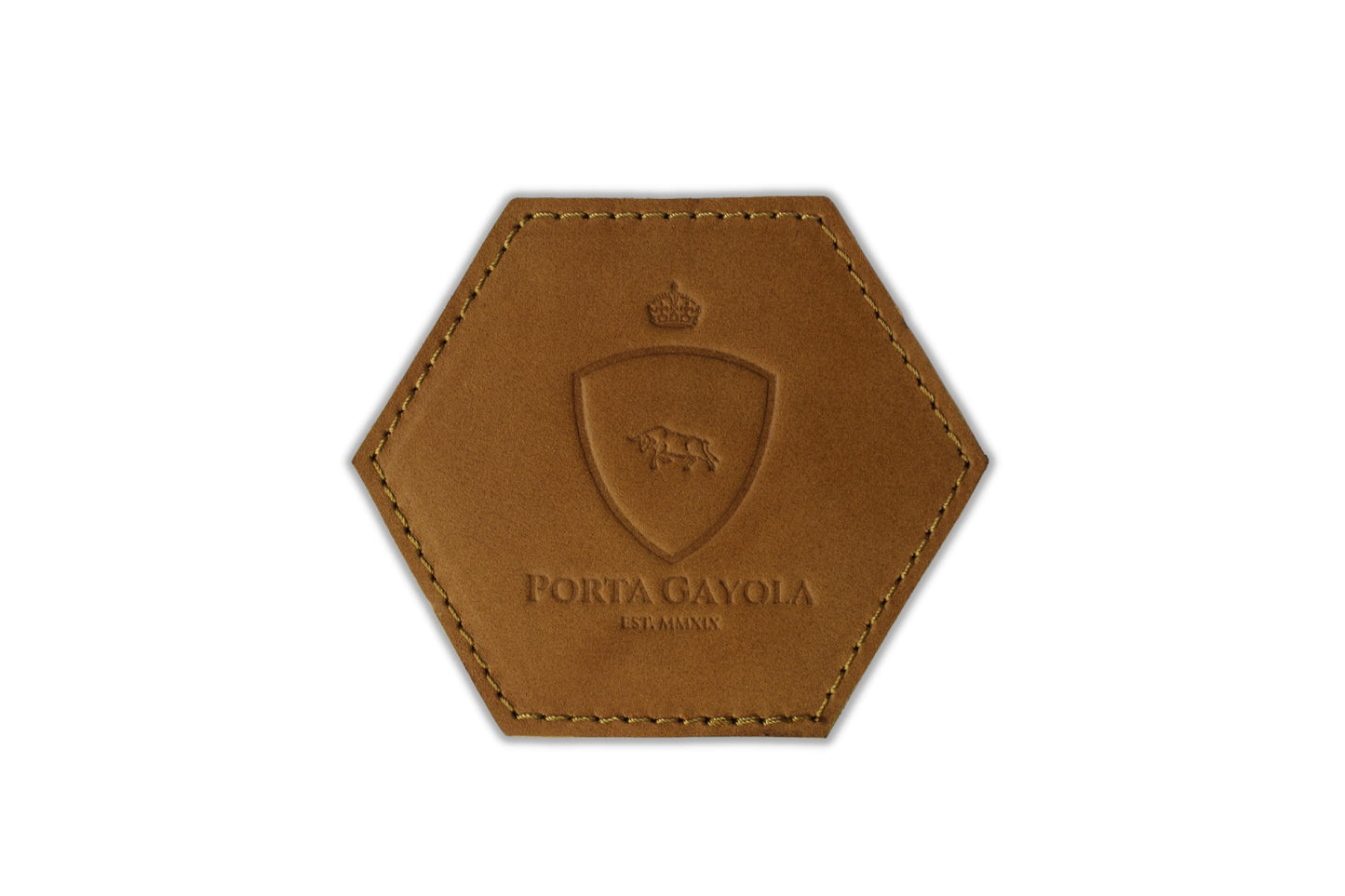 Porta Vasos de Piel.