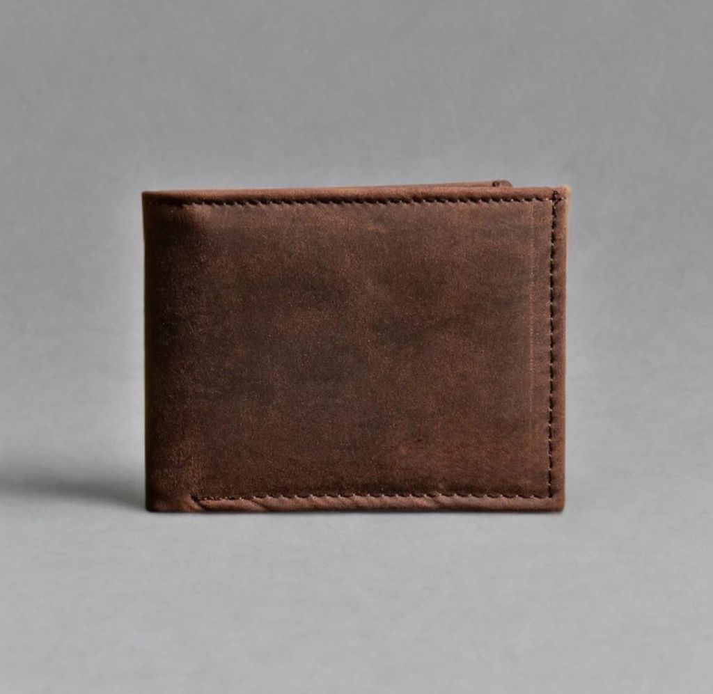 Cartera Triple Classic Concept De Piel