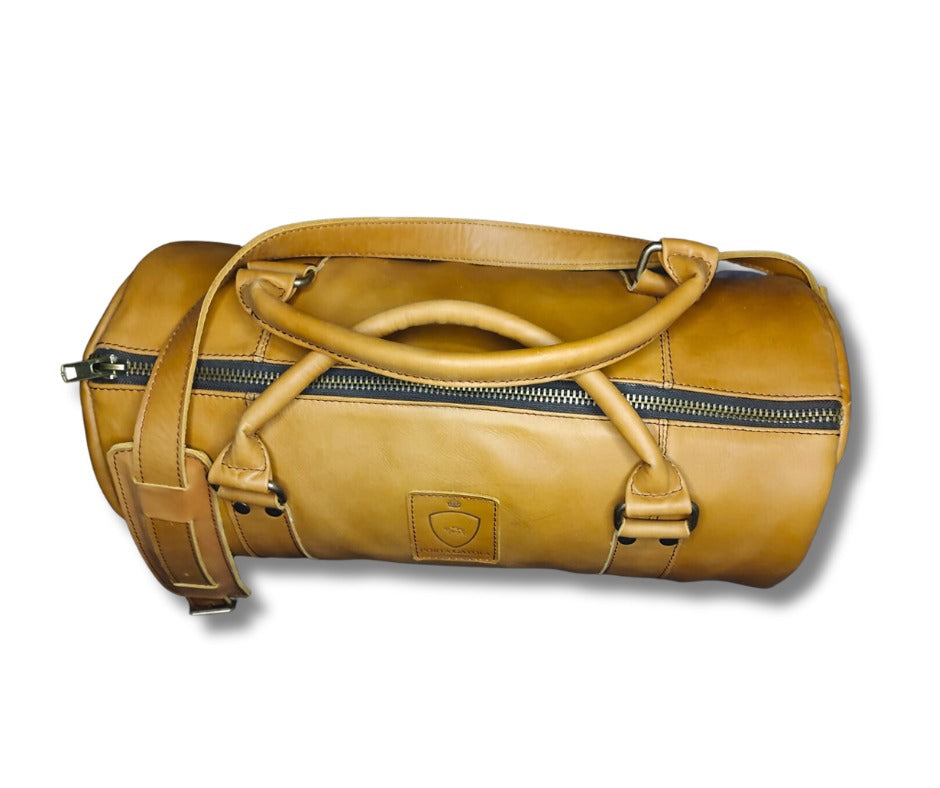 Maleta Deluxe. Duffle Bag de Piel