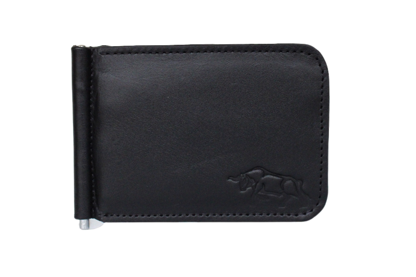 Cartera Slim Clip de Piel