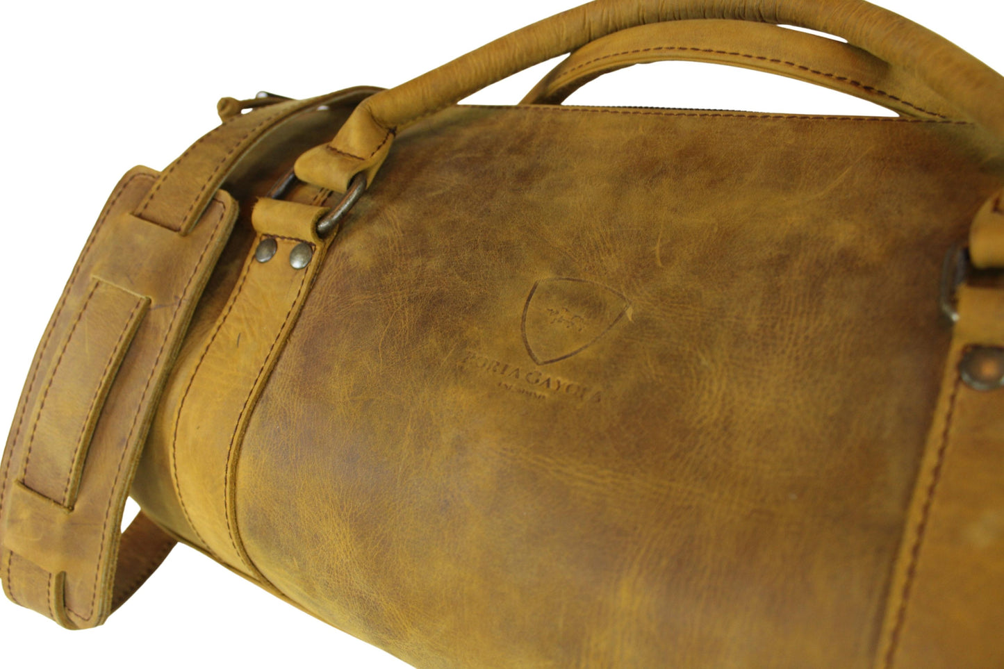 Maleta Deluxe. Duffle Bag de Piel