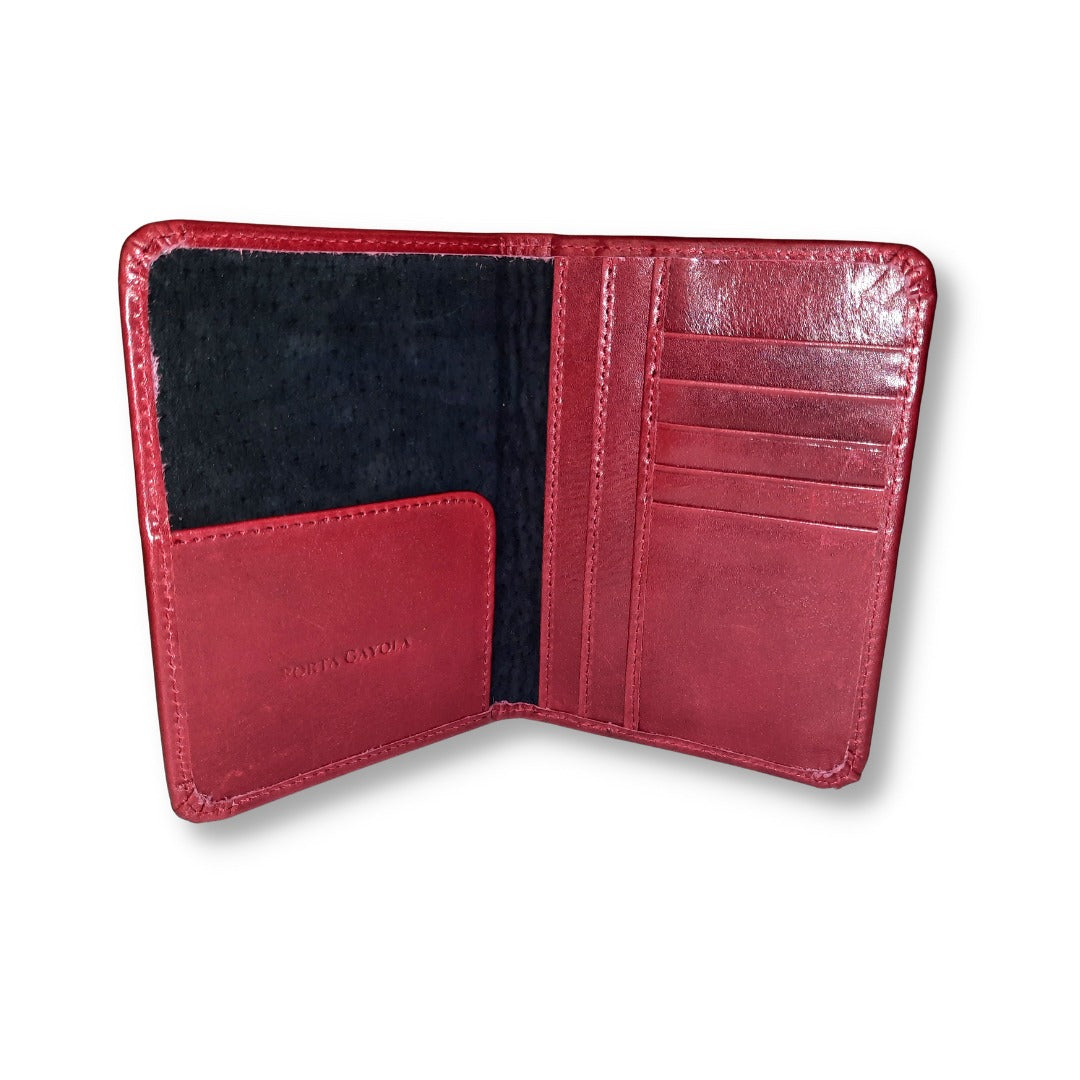 Porta Pasaporte de Piel.